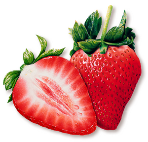 eat strawberry
